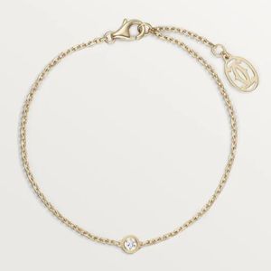 Cartier Diamond Bracelet 18K Yellow Gold